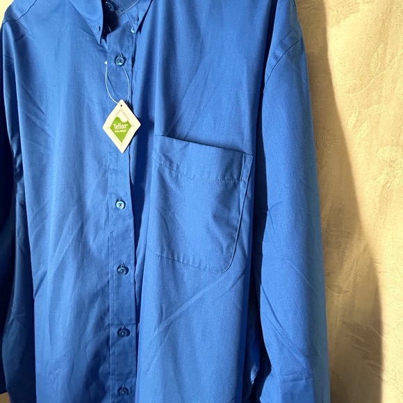 New!Kings Court Men’s dress shirt Big 20 33/4 Button down Long sleeves Collared - Picture 4 of 7